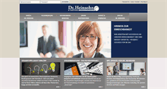 Desktop Screenshot of heinsohnpartner.de